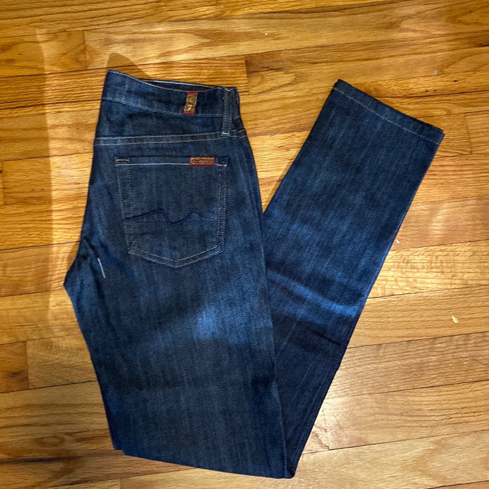 Y2K lowrise over dyed jeans